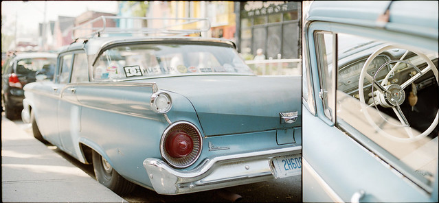 street toronto cars ford film vintage kodak epson filmcamera nikkor kensingtonmarket nikonf3 portra400 colornegative v700 nikkor50mmf12ais manualfocuslens