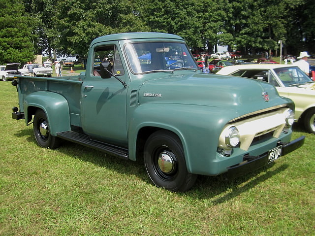 ford truck pickup carshow 1953 f250 jarrettsvillemd bigmreunion cooptownshowgrounds