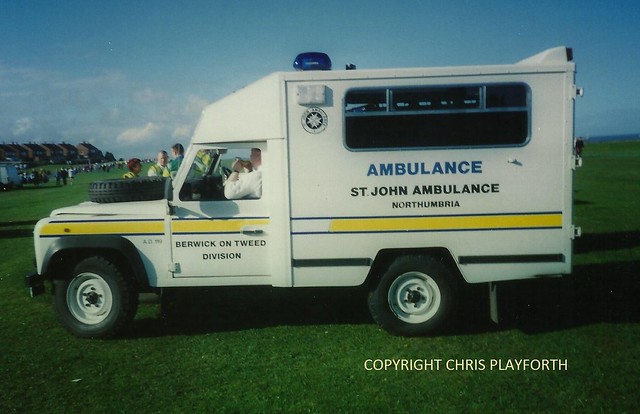 ambulance stjohnambulance landroverdefender landroverambulance stjohnambulanceberwickupontweed
