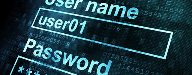 user name password