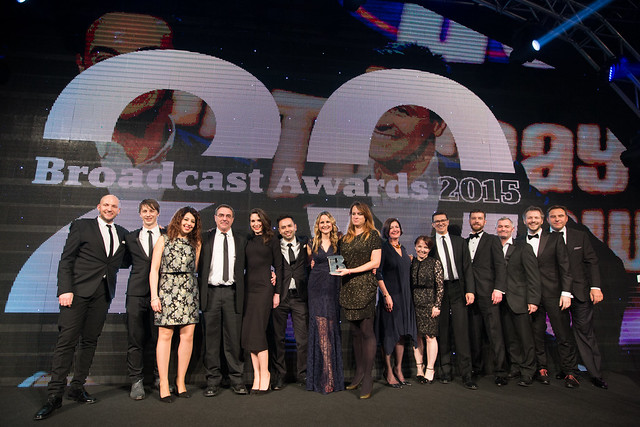 Best Entertainment Programme at the Broadcast Awards 2015