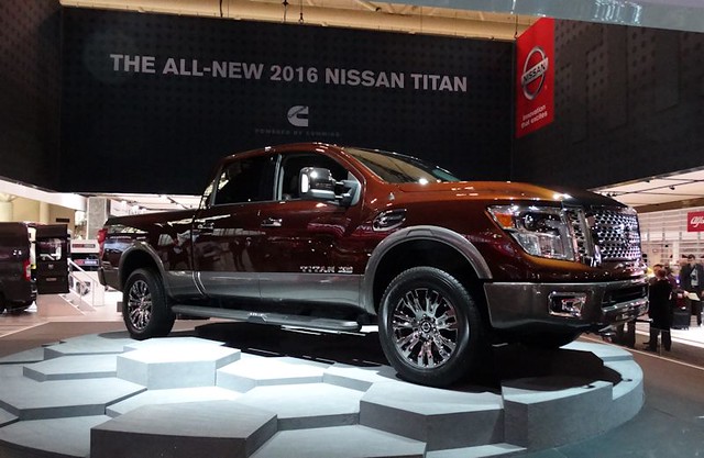 toronto truck nissan diesel autoshow canadian international titan 2016 2015