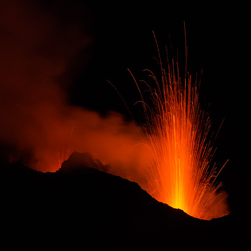 Stromboli Eruption ©  kuhnmi