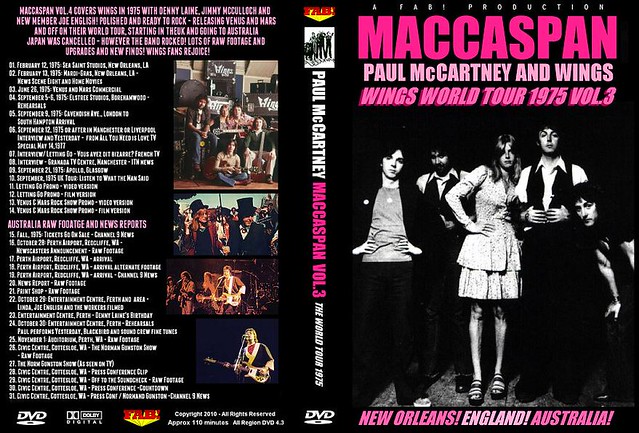 Paul McCartney Maccaspan Vol 3