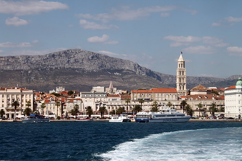 d'epart de Split / leaving Split harbour ©  OliBac