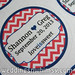 Modern and Fun Chevron Wedding Favor Labels in Coral and Navy Blue Love is Sweet <a style="margin-left:10px; font-size:0.8em;" href="http://www.flickr.com/photos/37714476@N03/11968817443/" target="_blank">@flickr</a>
