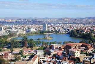 Lake Anosy, Central Antananarivo, Capital of Madagascar