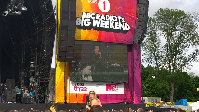 Nick Grimshaw at BBC Radio 1s Big Weekend, Glasgow Green