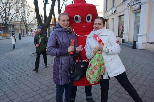 اليوم العالمي للواقي الذكري 2015: أوديسا ، أوكرانيا