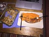12/24: sweet potato with ghee/cinnamon, roast pork, wild mushrooms in ghee