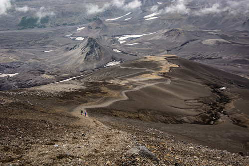 Descent from Avachinsky (Kamchatka) ©  kuhnmi