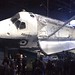 I've stood within feet of a space shuttle before, but seeing one suspended and being able to walk around and under it gives you a whole new appreciation for its scale.  There's a lot of room for cargo