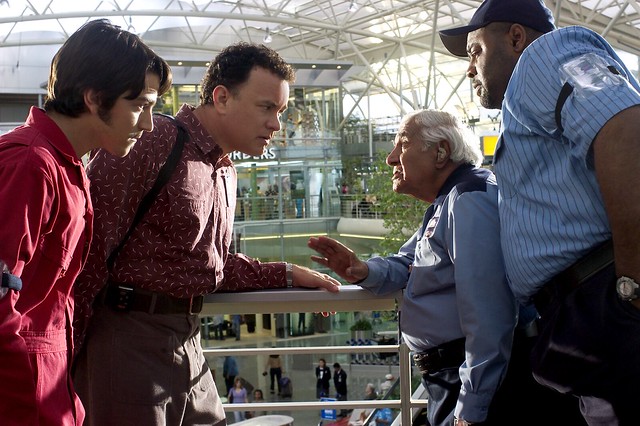 Diego Luna Tom Hanks Kumar Pallana Chi McBride The Terminal - 2000