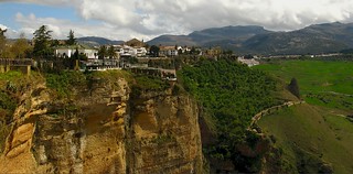 Ronda, Spain - view of the 'El Tajo' gorge