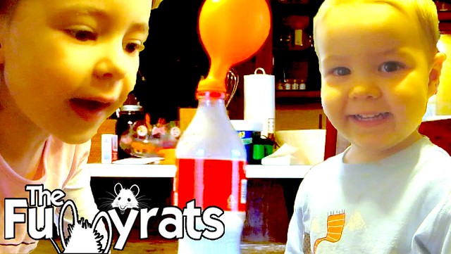 BLOW UP A BALLOON WITH YEAST SCIENCE EXPERIMENT | Day 2061 - TheFunnyrats