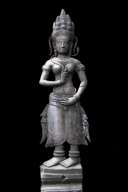 Cambodia - Ta Prohm Temple - Devata - 06b