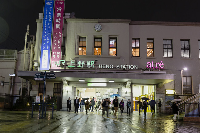 JR Ueno station