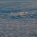 Pyrenees mountain range under clouds with GX7.