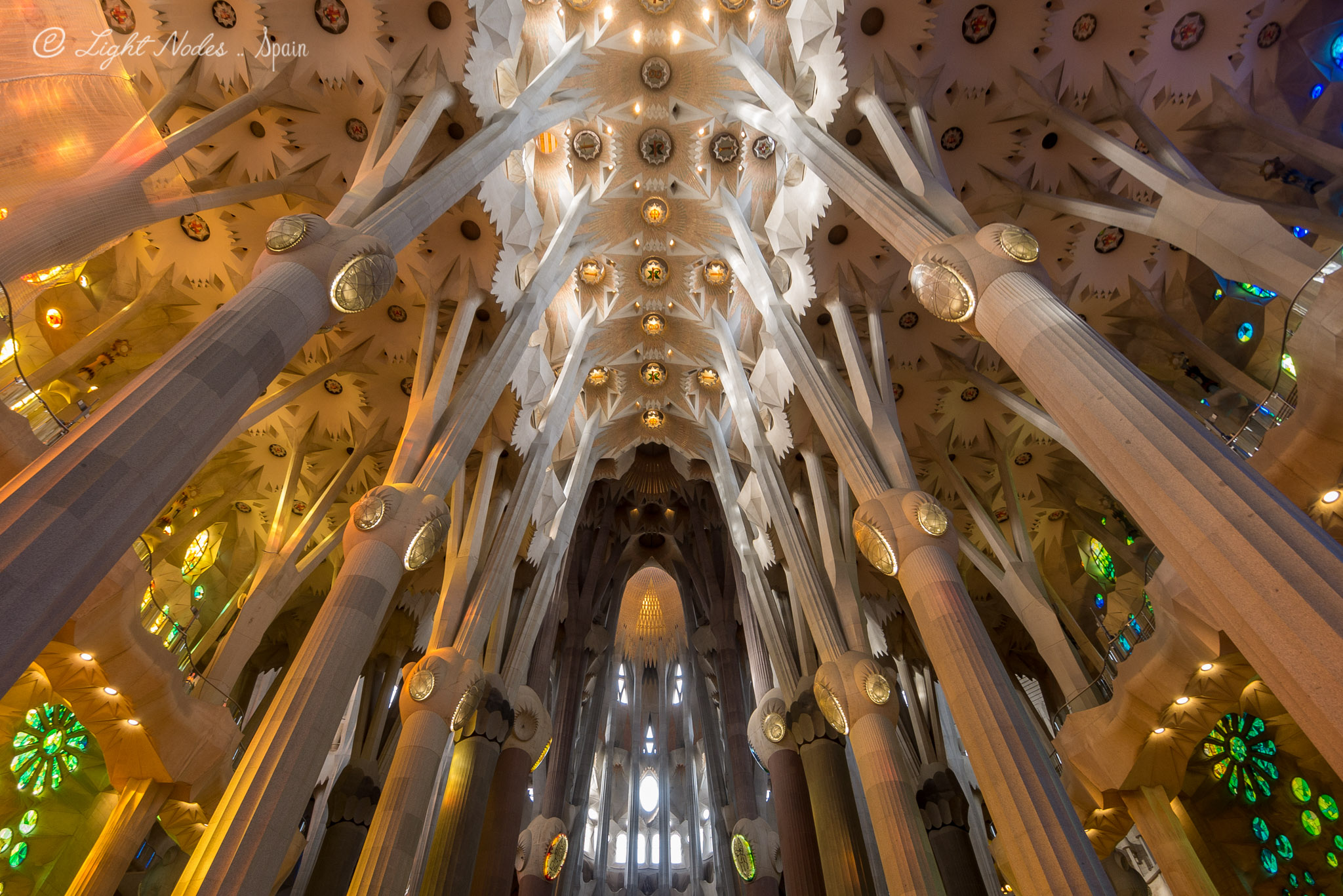 La Sagrada Família (Gaudi designed Church), Barcelona with GX7