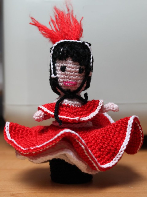 Amigurumi Crochet FRENCH CANCAN