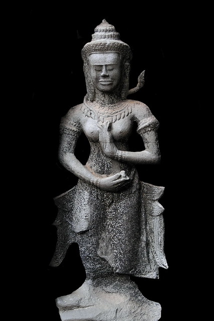 Cambodia - Ta Prohm Temple - Devataa - 13b