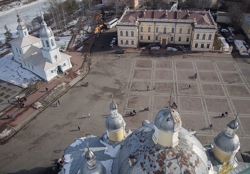 Кремлевская площадь / View to Kremlin square ©  sovraskin