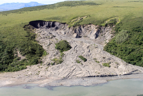 Thawing permafrost