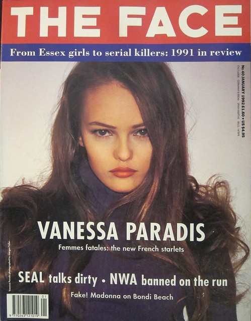 VANESSA PARADIS - THE FACE No140 JANUARY 1992