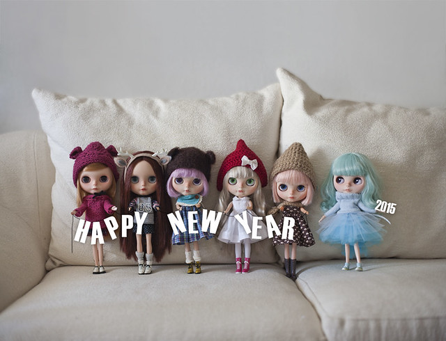 Happy new year from the girls and me, and my best wishes for you all dolly friends.