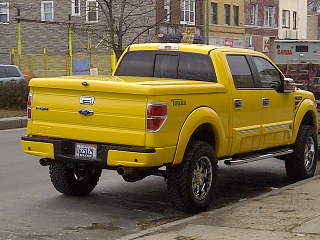 chicago ford yellow truck illinois pickup pickuptruck f150 il american tonka fullsize 4door crewcab fseries