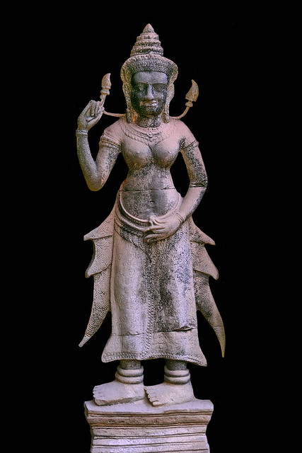 Cambodia - Ta Prohm Temple - Devata - 11b