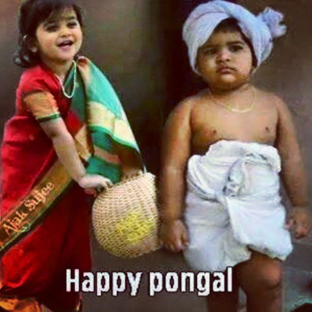 This pongal wishes is for all my friends by prinz anzelina