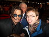 Me & Johnny Depp at the Mortdecai UK Premiere