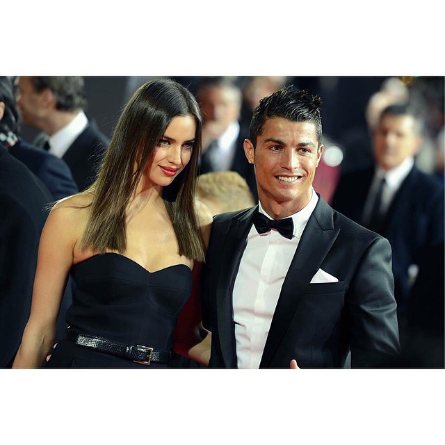 IRINA SHAYK et Cristiano Ronaldo
