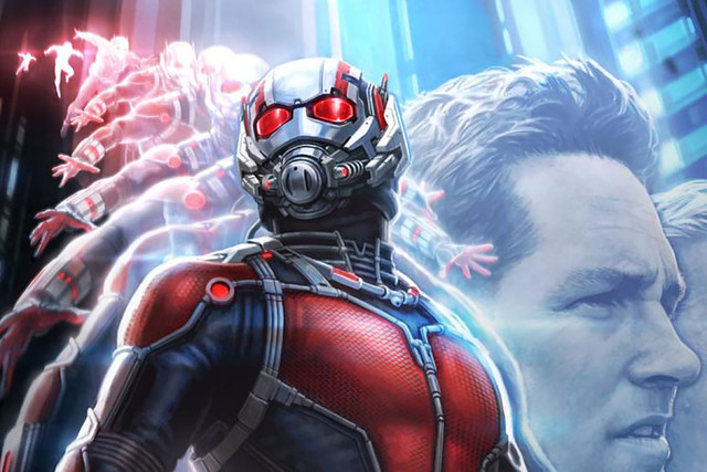 A Super-Suited Paul Rudd In Tiny New ANT-MAN Poster & Mag Cover