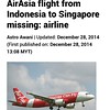 AirAsia flight QZ8501 travelling from #Indonesia to #Singapore has gone missing. Sad case again!!!