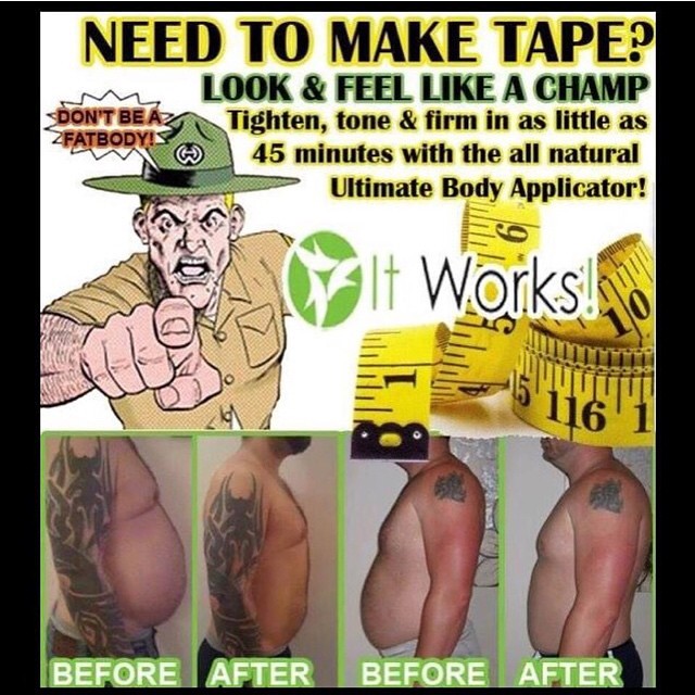 Men start the new year off right ! Keep those resolutions with a little help from it works!