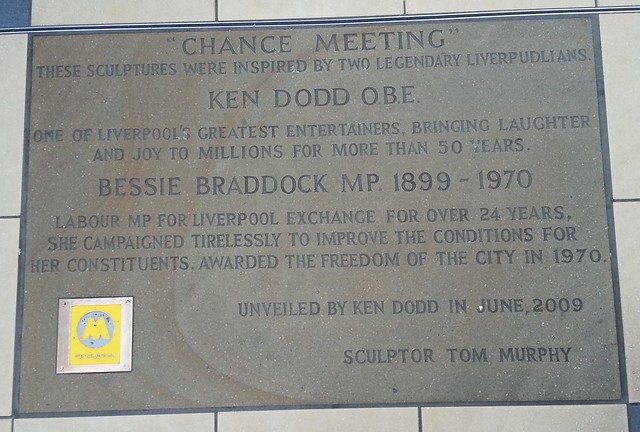 Chance Meeting Plaque, Lime Street Station, Liverpool