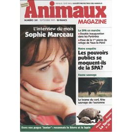 animaux-magazine-spa-n-241-1995-sophie-marceau-revue-858291280_ML