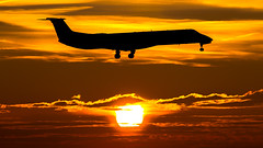 BMI embraer 135 landing at Schiphol • <a style="font-size:0.8em;" href="http://www.flickr.com/photos/125767964@N08/15858249027/" target="_blank">View on Flickr</a>