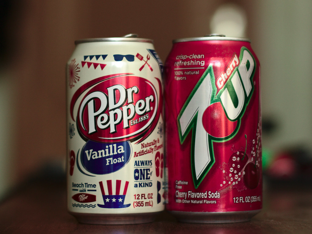 : Dr Pepper & 7up