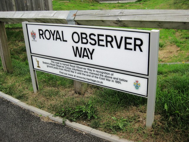 Royal Observer Way at Seaton