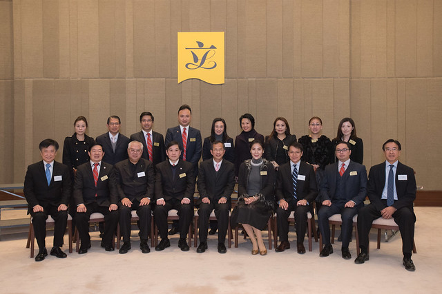 與慈善機構茶聚 Tea reception with charitable organizations (2015.01.12)