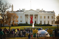 Commemorative Red Ribbon White House 2014 World AIDS Day 50181