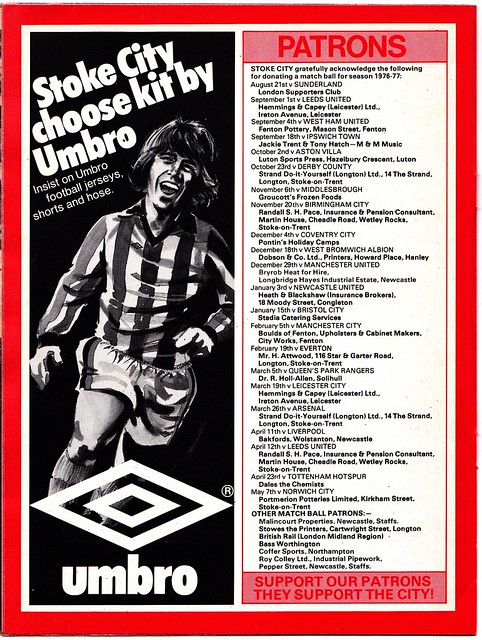 Stoke City vs Middlesbrough - 1976 - Page 8