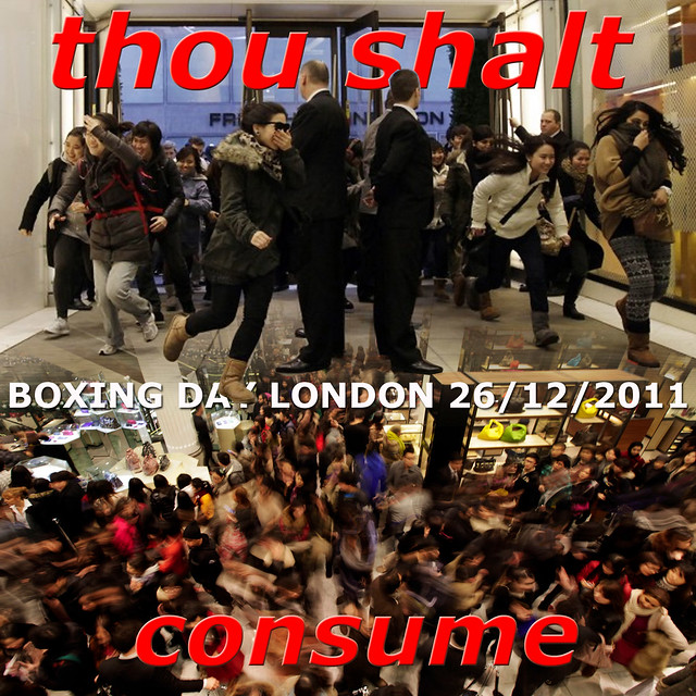 THOU SHALT CONSUME: Boxing Day Londons yearly storm on low wage country products