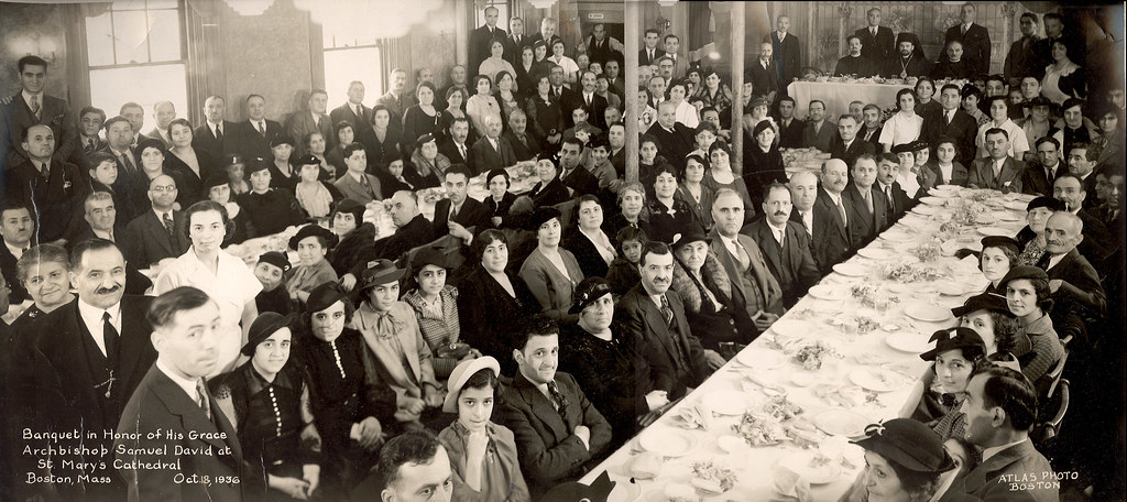 Parishioners in 1936