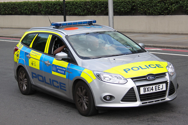 ford focus estate police vehicle incident metropolitan response bx14eej