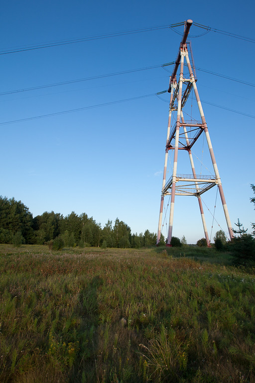 :   / Power transmission tower / height - 85 m