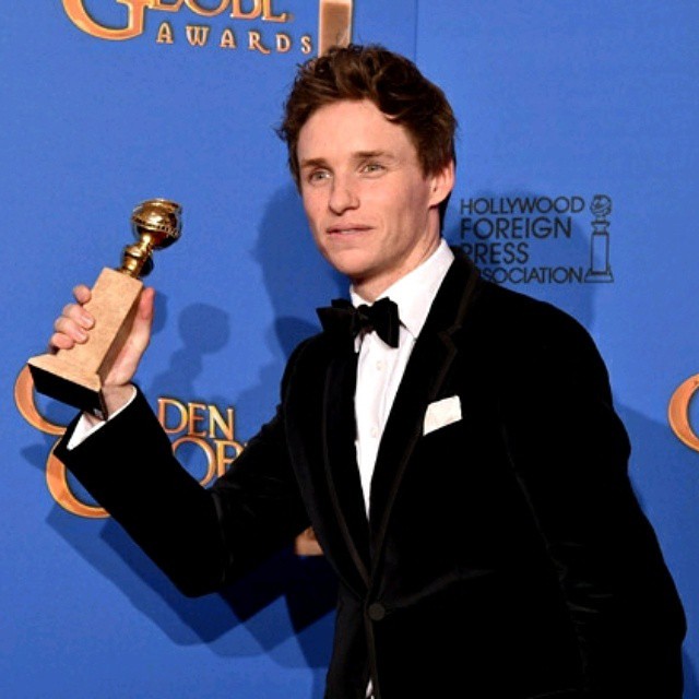 72ND GOLDEN GLOBES AWARD  2015 AT A GLANCE :   EDDIE REDMAYNE WINS BEST ACTOR AWARD FOR COMEDY, DRAMA #THEORY #OF #EVERYTHING